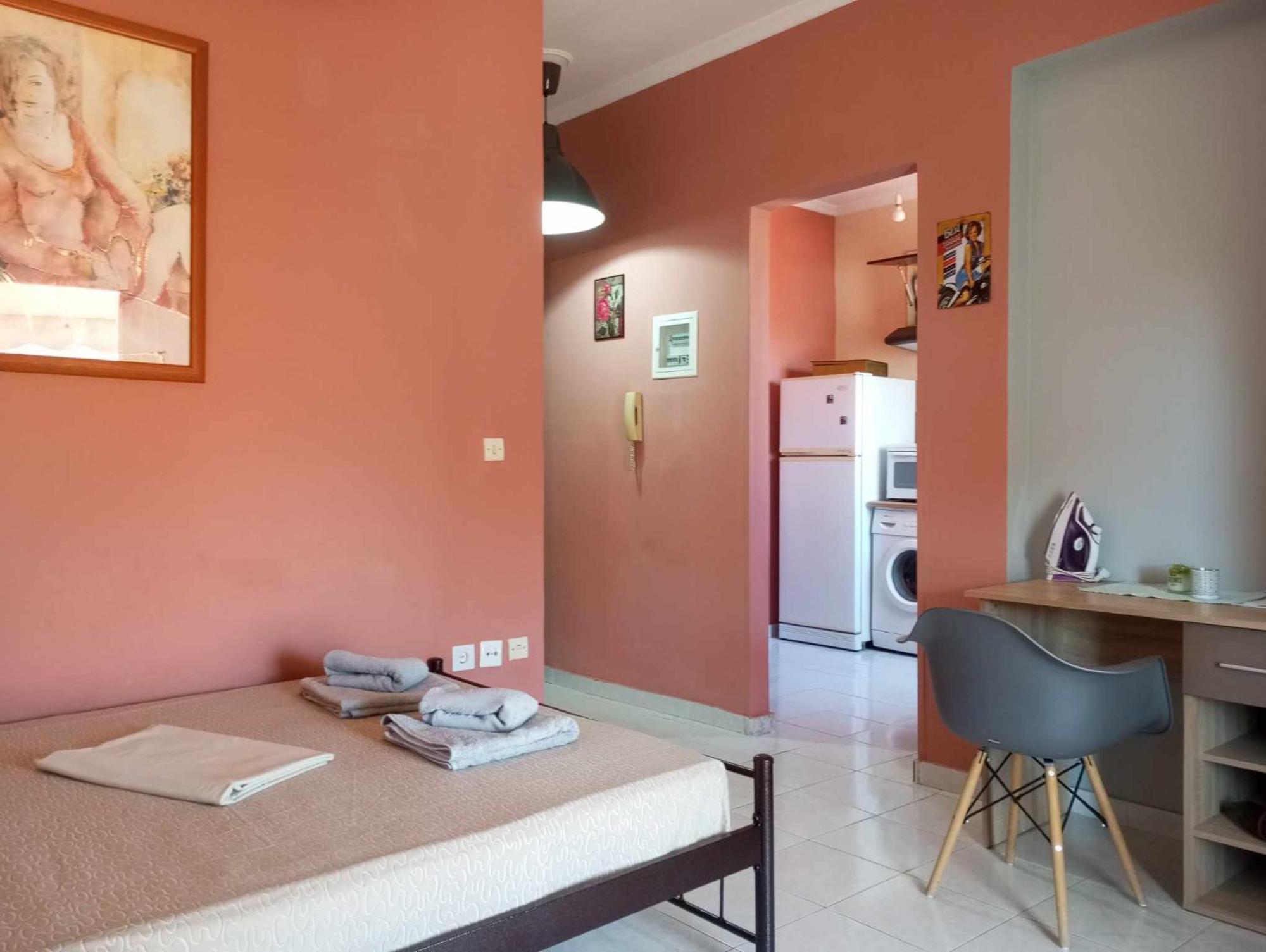 Cozy Studio Flat 1 Bedroom-Very Central Location Mytilíni المظهر الخارجي الصورة